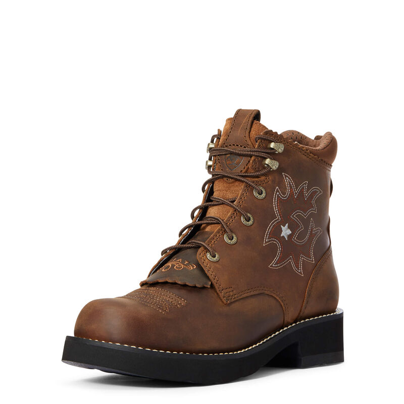 Ariat Probaby Lacer - Naisten TummanRuskea Bootsit ( UYRAFH-680 )